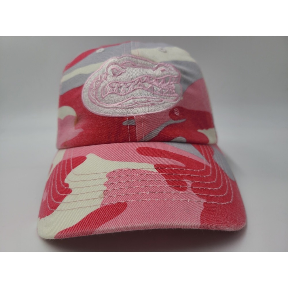 Women University of Florida Gators Pink Camo Strapback (Fits Small) Hat Cap NCAA - Picture 2 of 16